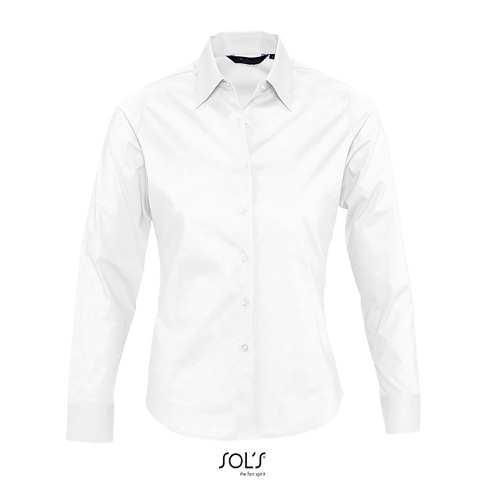 Chemise Femme personnalisable coton 140g Blanc 1